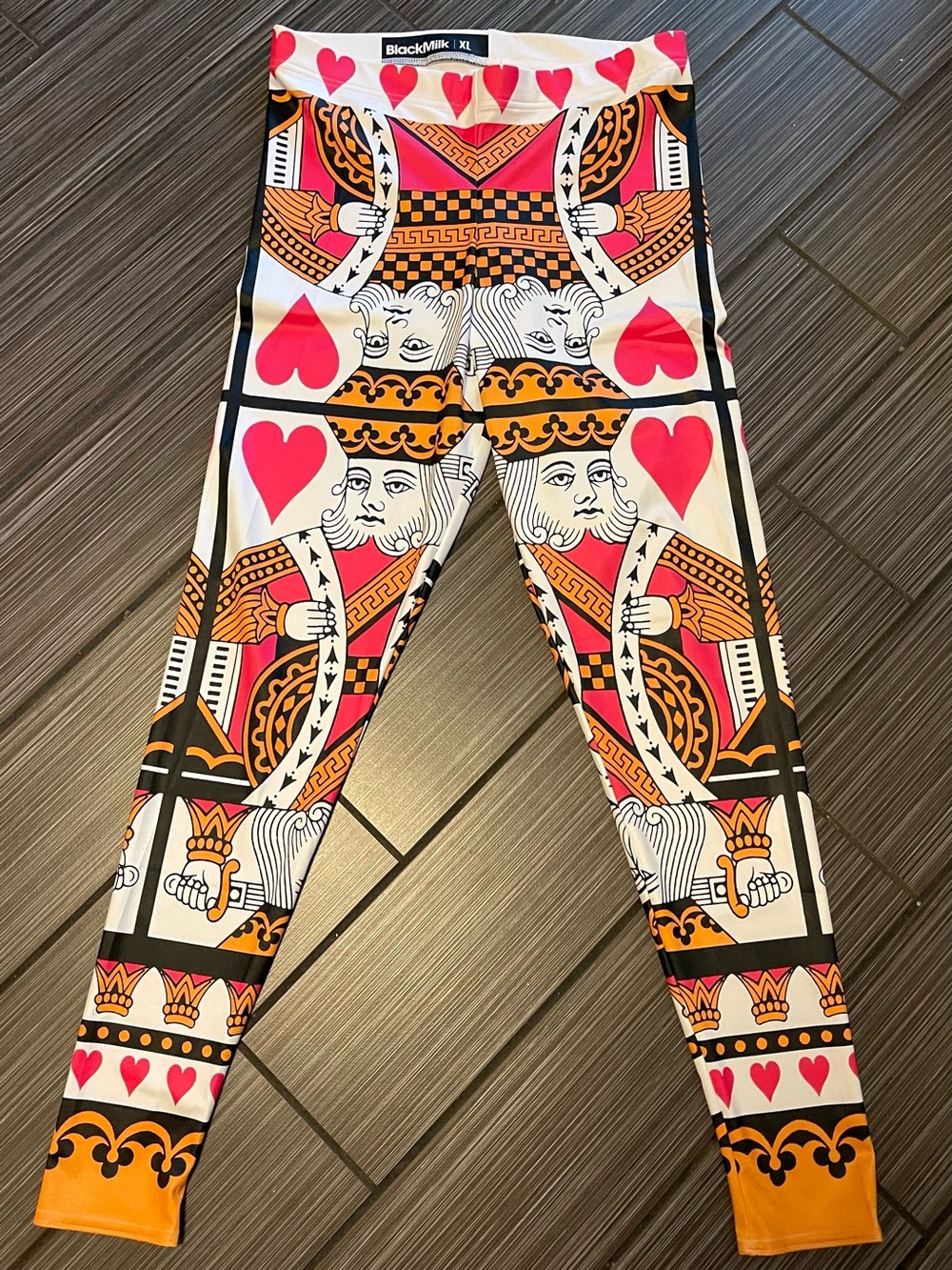 Blackmilk King Of Hearts Leggings